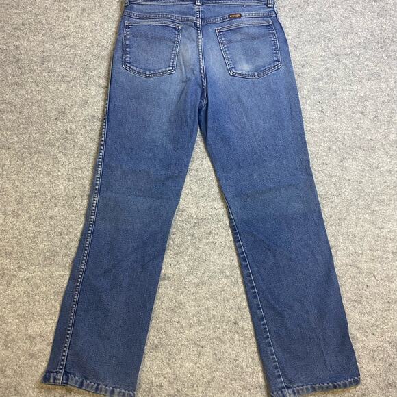 Men's vintage Wranglers faded pleaded straight leg cowboy‎ Western 28x26 stretch - Picture 2 of 13